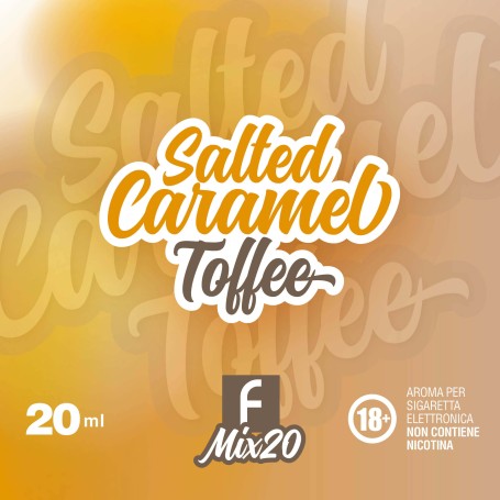 SALTED CARAMEL TOFFEE Linea Comfort F-MIX20 Aroma 20ml FARMACONDO per Farmacondo Mix and Vape | Prodotti per lo svapo e sigarett