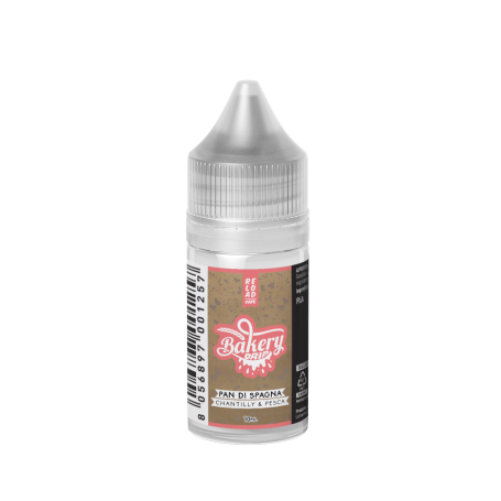 PAN DI SPAGNA CREMA CHANTILLY E PESCA Bakery Drip MiniShot 10ml RELOADVAPE