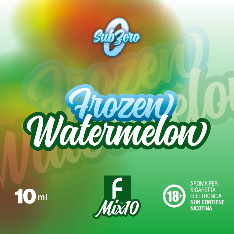 FROZEN WATERMELON Linea SubZero F-MIX10 Aroma 10ml FARMACONDO Farmacondo FROZEN WATERMELON Linea SubZero F-MIX10 Aroma 10ml FARMACONDO Farmacondo