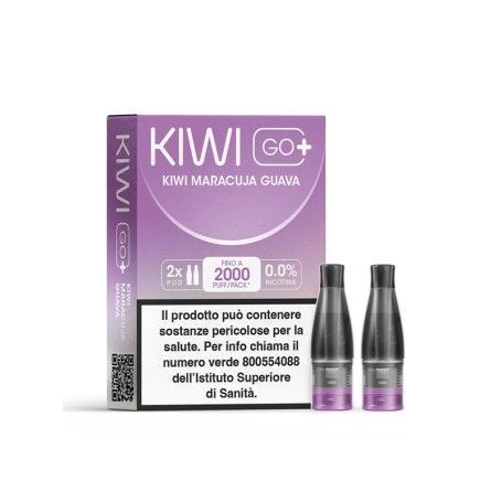 KIWI GO PLUS Kiwi Maracuja Guava Ricambio KIWI VAPOR (SINGOLA)