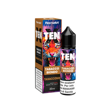TABACCO CARAMEL Ten X Aroma Shot 20+40 ml FLAVOURART