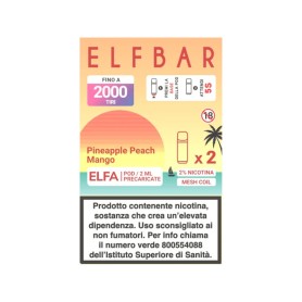 Elfa Pineapple Peach Mango ELFBAR (SINGOLA)