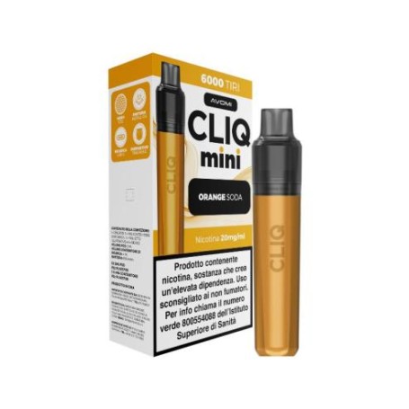CLIQ Mini Device + Pod Precaricata ORANGE SODA (parte da 2ml)
