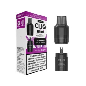CLIQ Mini Pod Precaricata RASPBERRY BLACKCURRANT (parte da 4ml)
