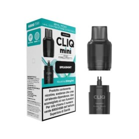 CLIQ Mini Pod Precaricata SPEARMINT (parte da 4ml)