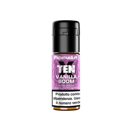 VANILLA BOOM TenX Liquido Pronto 10ml Flavourart