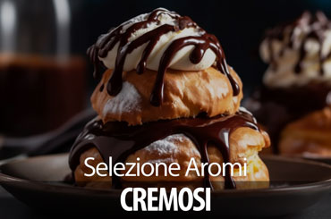 aroma cremoso per sigaretta elettronica svapo biscotto crema cioccolato dolci