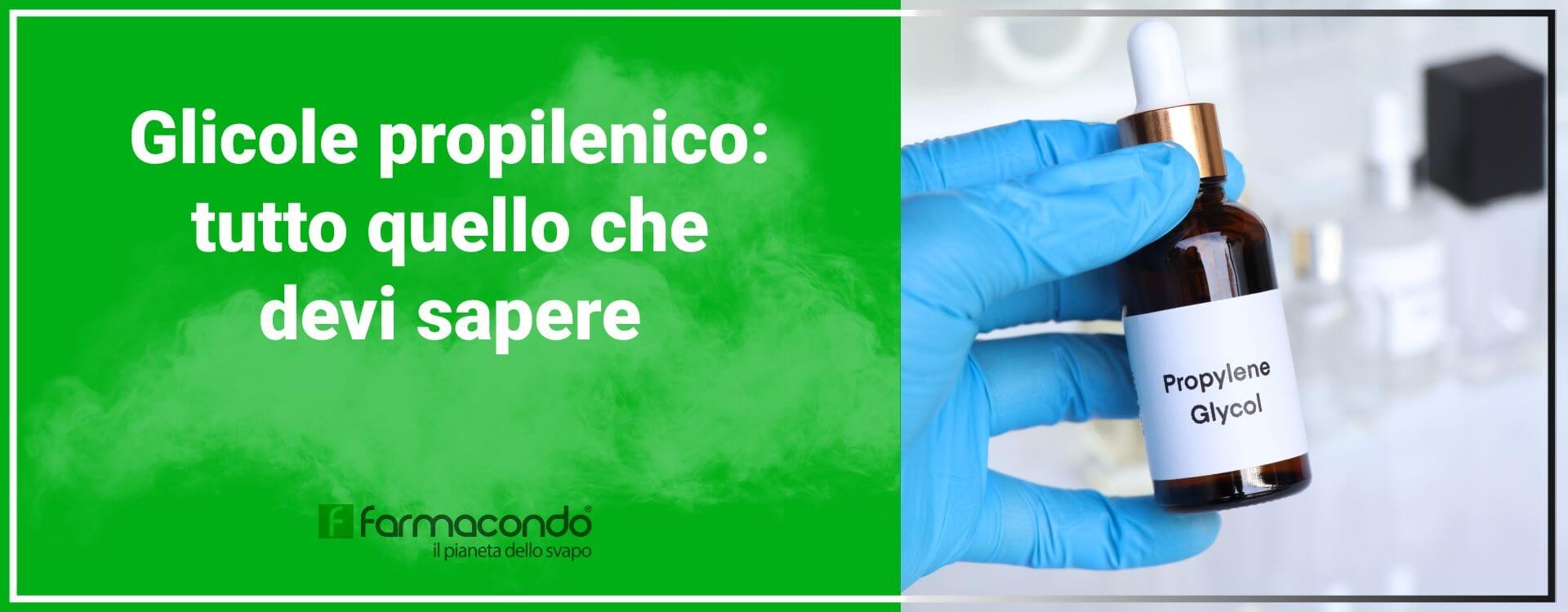 Glicole propilenico: cos'è e perché si usa